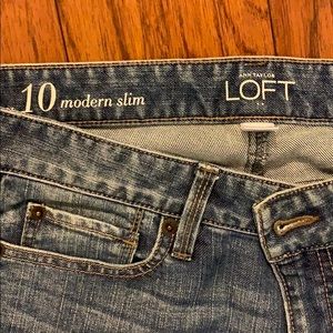 LOFT Jeans - LOFT Modern Slim Jeans- like new LOFT Jeans - LOFT Modern Slim Jeans- like new